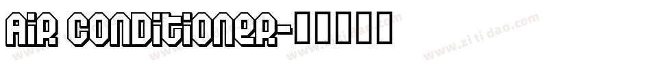 Air Conditioner字体转换